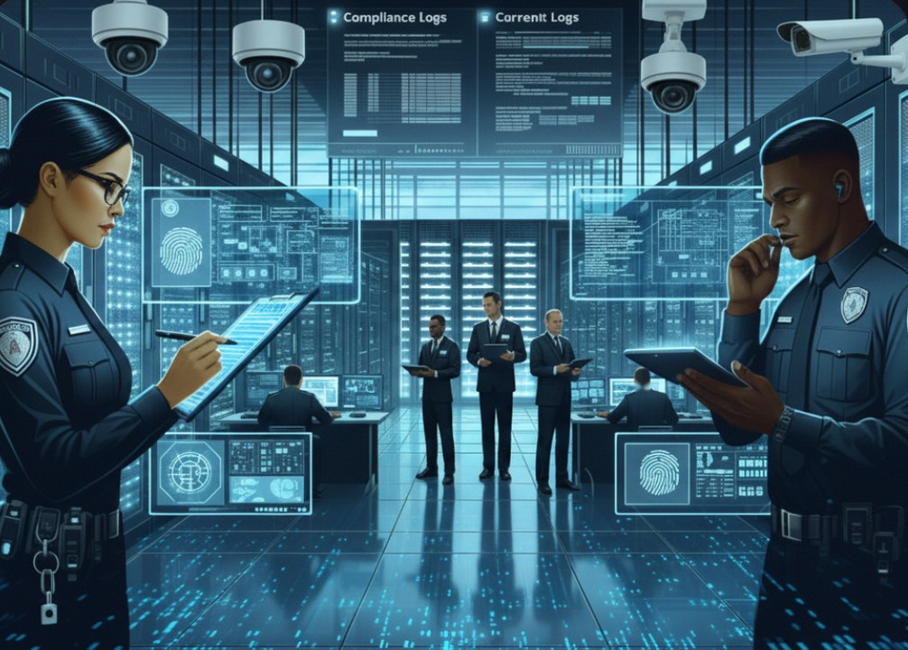 CCTV and access monitoring team