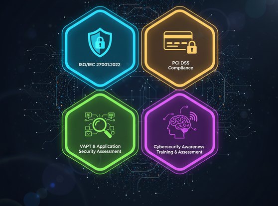 ISO 27001, PCI DSS, VAPT and awareness